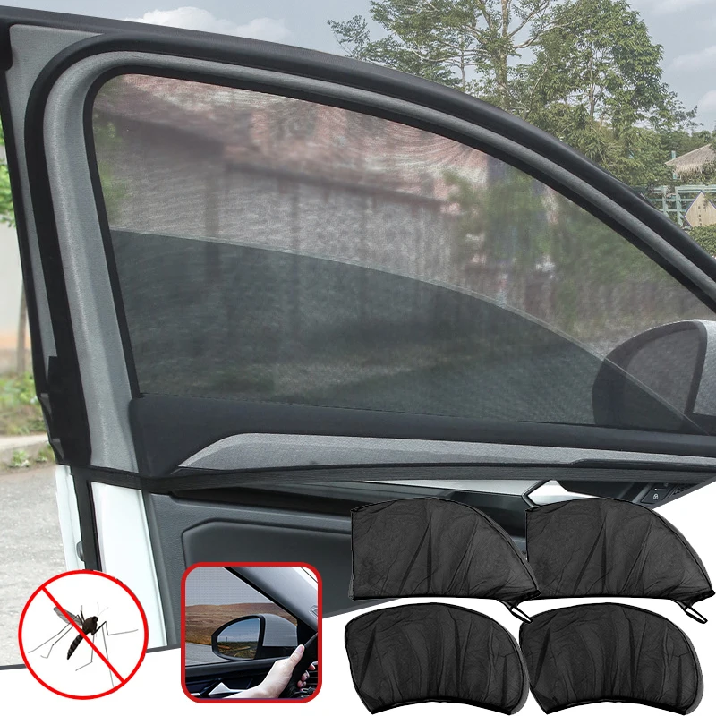Glass Protector Auto - Parasol para coche, aislante antimosquitos, protector