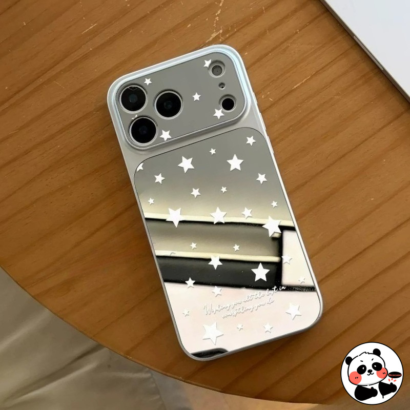 Realme Note 50 - Funda plateada tipo espejo para Realme