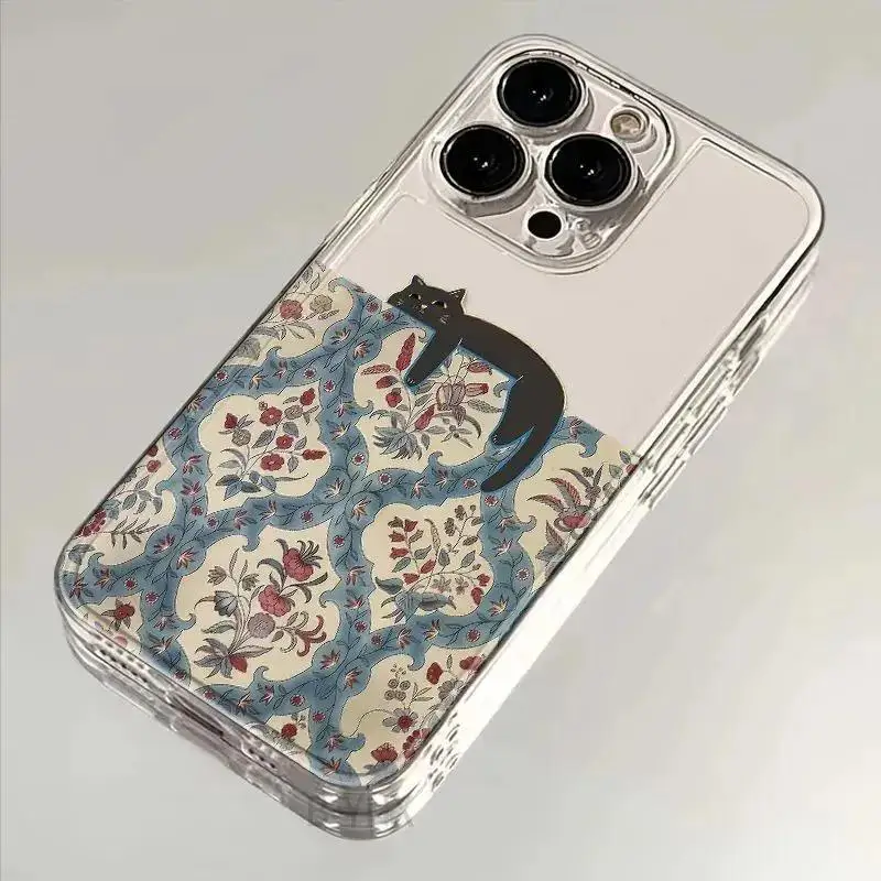 Vivo Y28 - Funda de teléfono con patrón retro