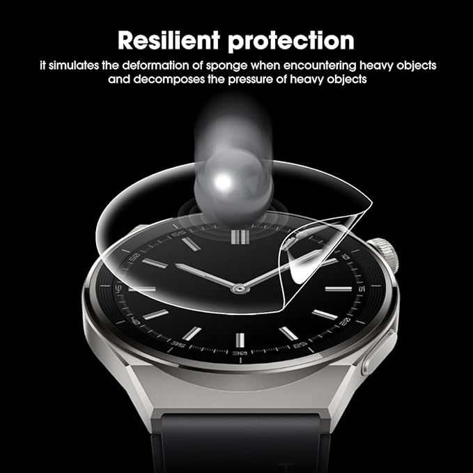 Película protectora de hidroge - Smartwatch Screen Film reseña y precio