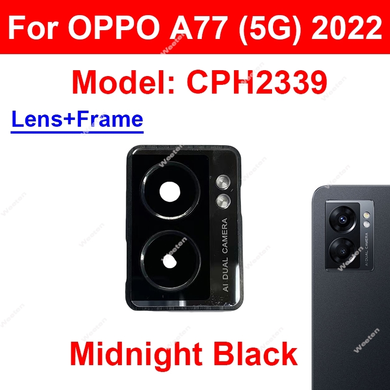 Marco de lente de cristal de c - Oppo A78 reseña y precio