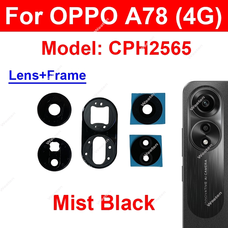 Marco de lente de cristal de c - Oppo A78 reseña y precio