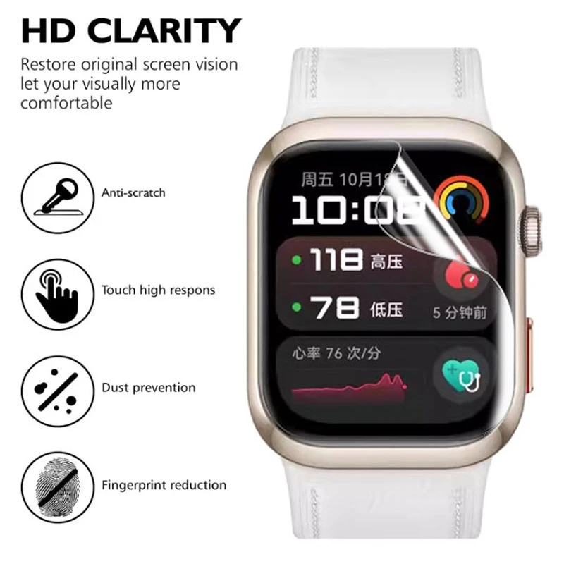 Película de hidrogel de TPU pa - Smartwatch Screen Film reseña y precio