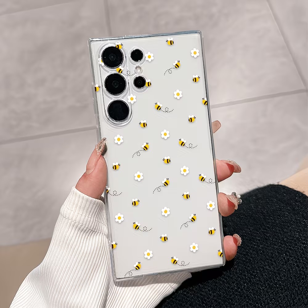 Funda transparente de TPU con  - Samsung Galaxy A55 reseña y precio