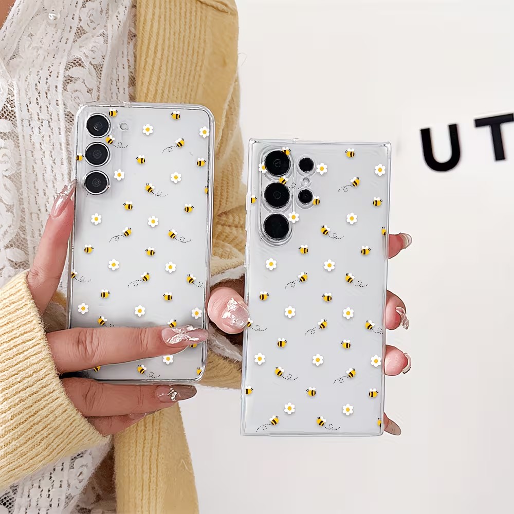 Funda transparente de TPU con  - Samsung Galaxy A55 reseña y precio