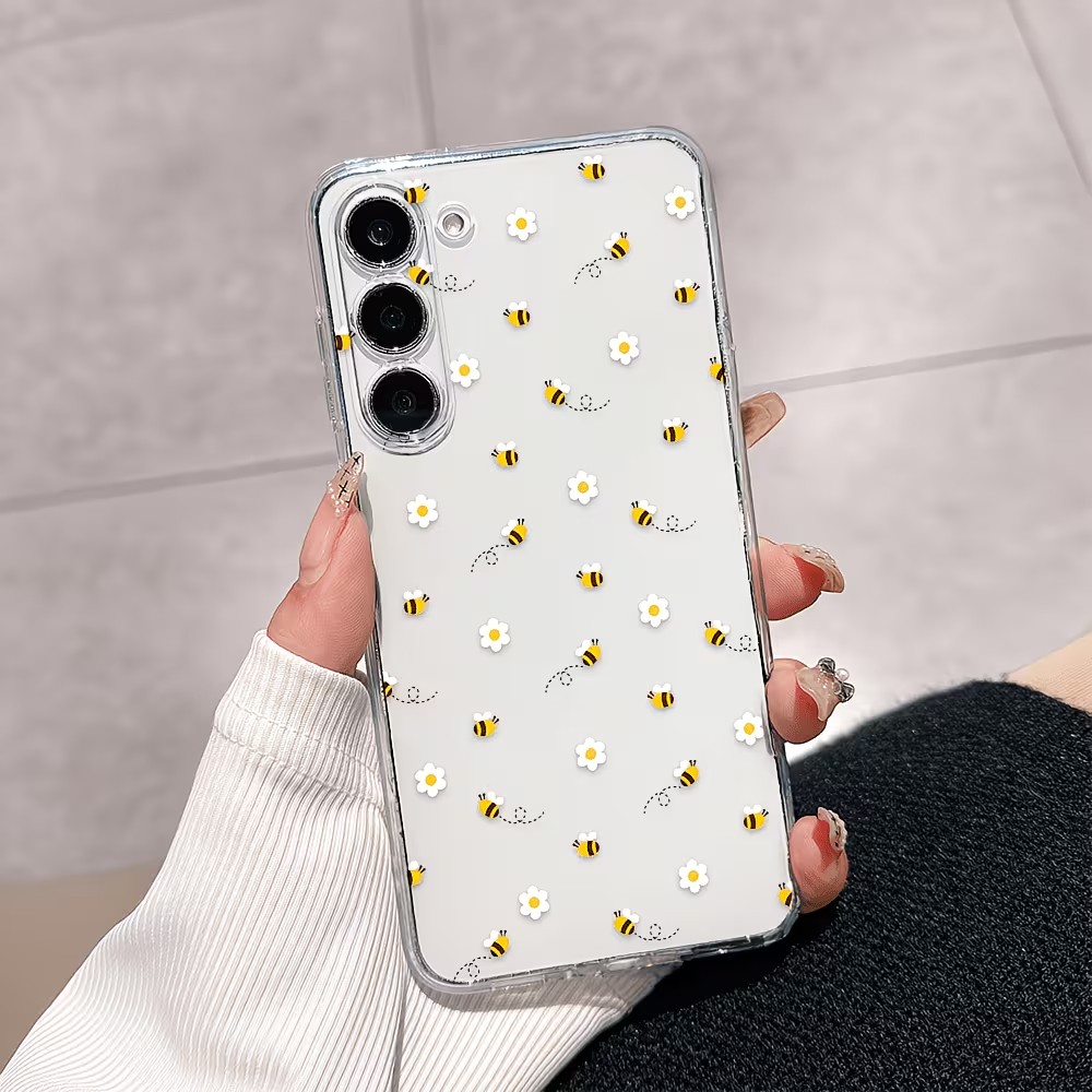 Funda transparente de TPU con  - Samsung Galaxy A55 reseña y precio