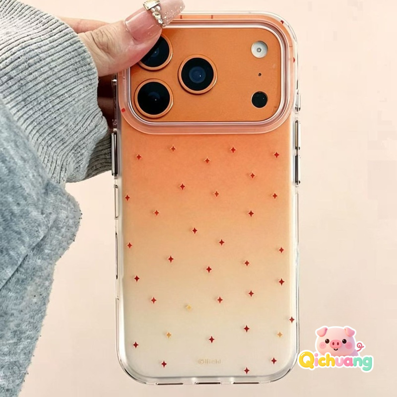 Carcasa Gradual Orange Stars p - Realme Note 50 reseña y precio