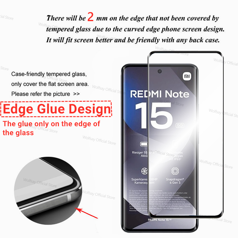 2/4 Uds. Vidrio de borde curvo - Curved Edge Screen reseña y precio