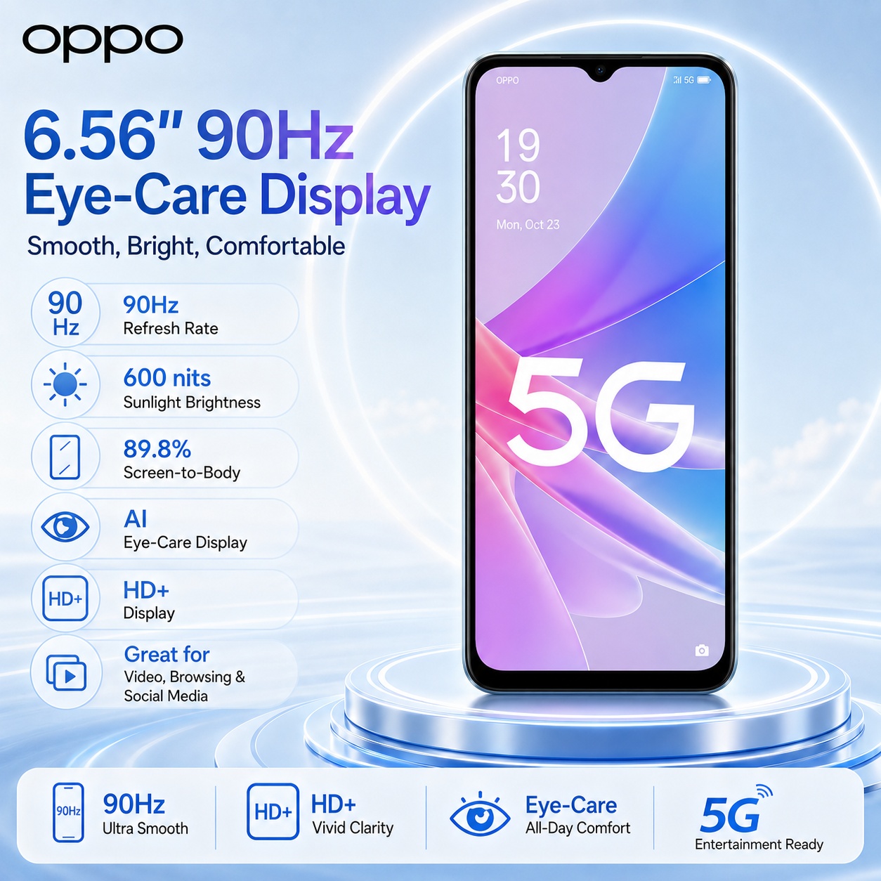 Nuevo Teléfono OPPO A78 5G 202 - Oppo A78 reseña y precio