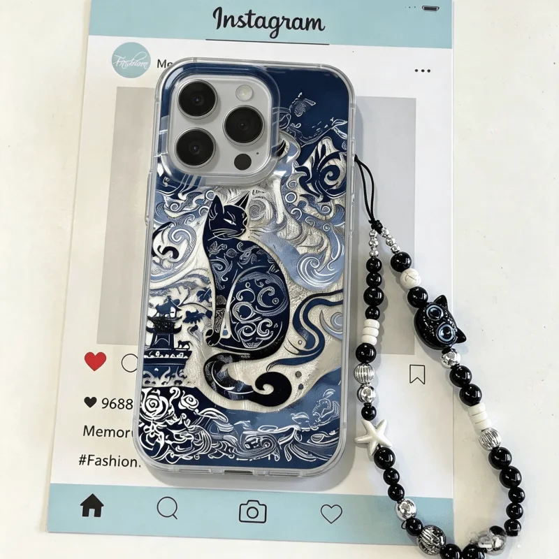 Funda con diseño de gato tótem - Vivo Y28 reseña y precio