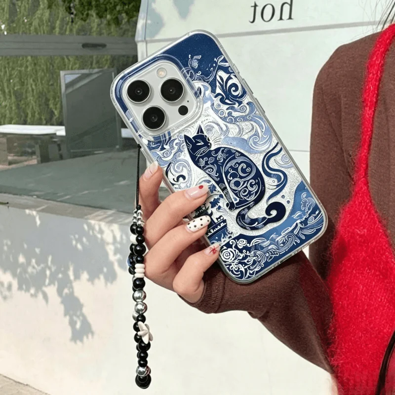 Funda con diseño de gato tótem - Vivo Y28 reseña y precio